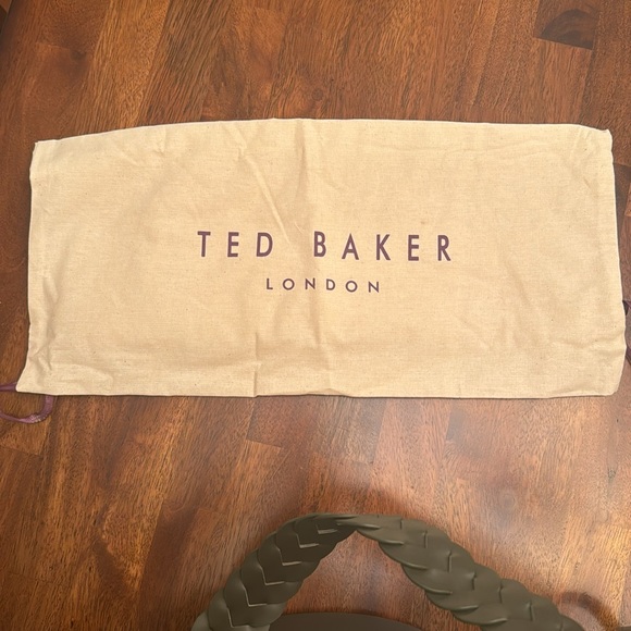 Ted Baker Rojin Leather/Suede Braided Strap Bucket Bag - Picture 11 of 12